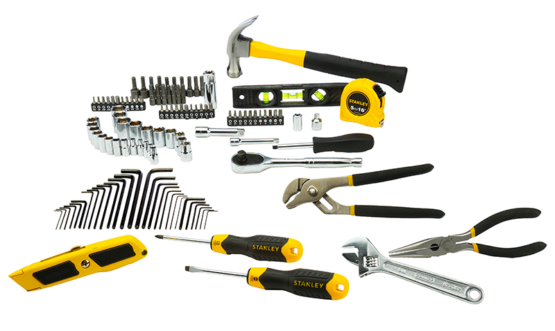Đục mũi sắt dẹp Stanley 16-291 30.5cm (Vàng)