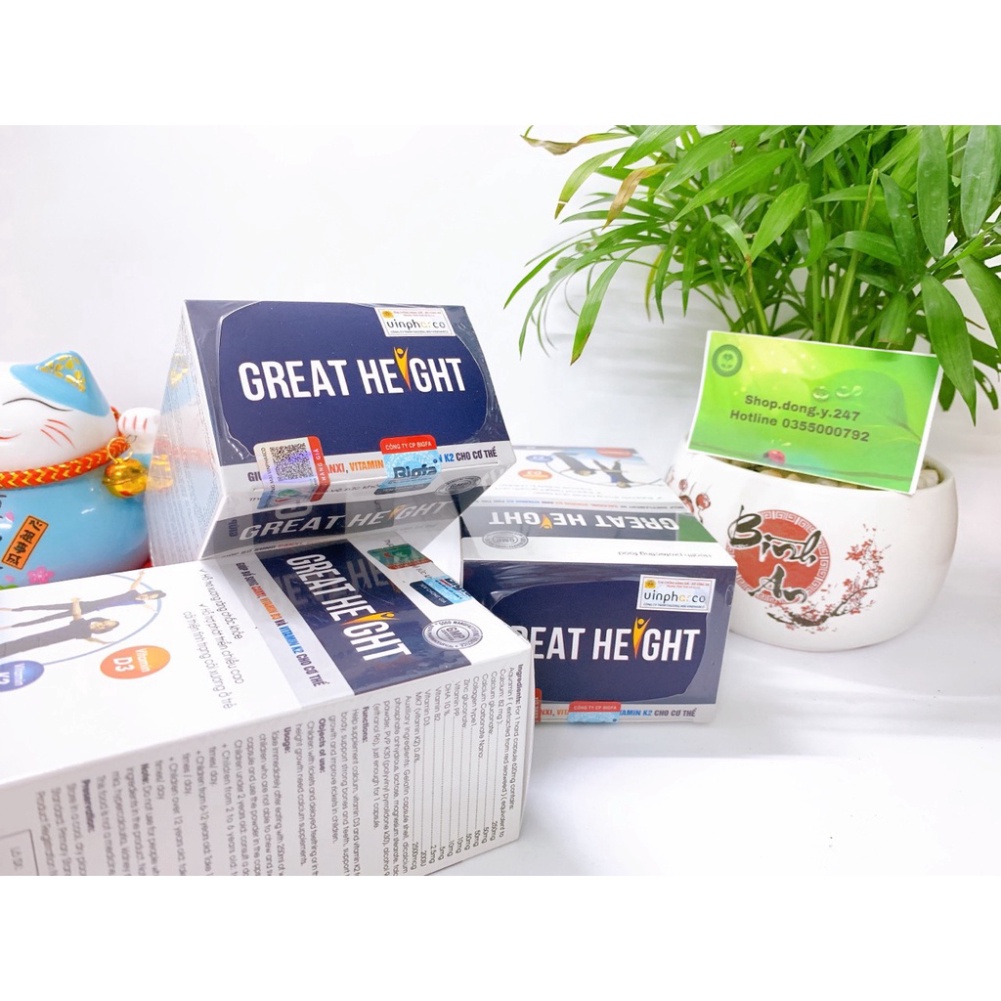 ✅ mẫu 3 tem great height giúp tăng trưởng chiều cao cho trẻ chính hãng