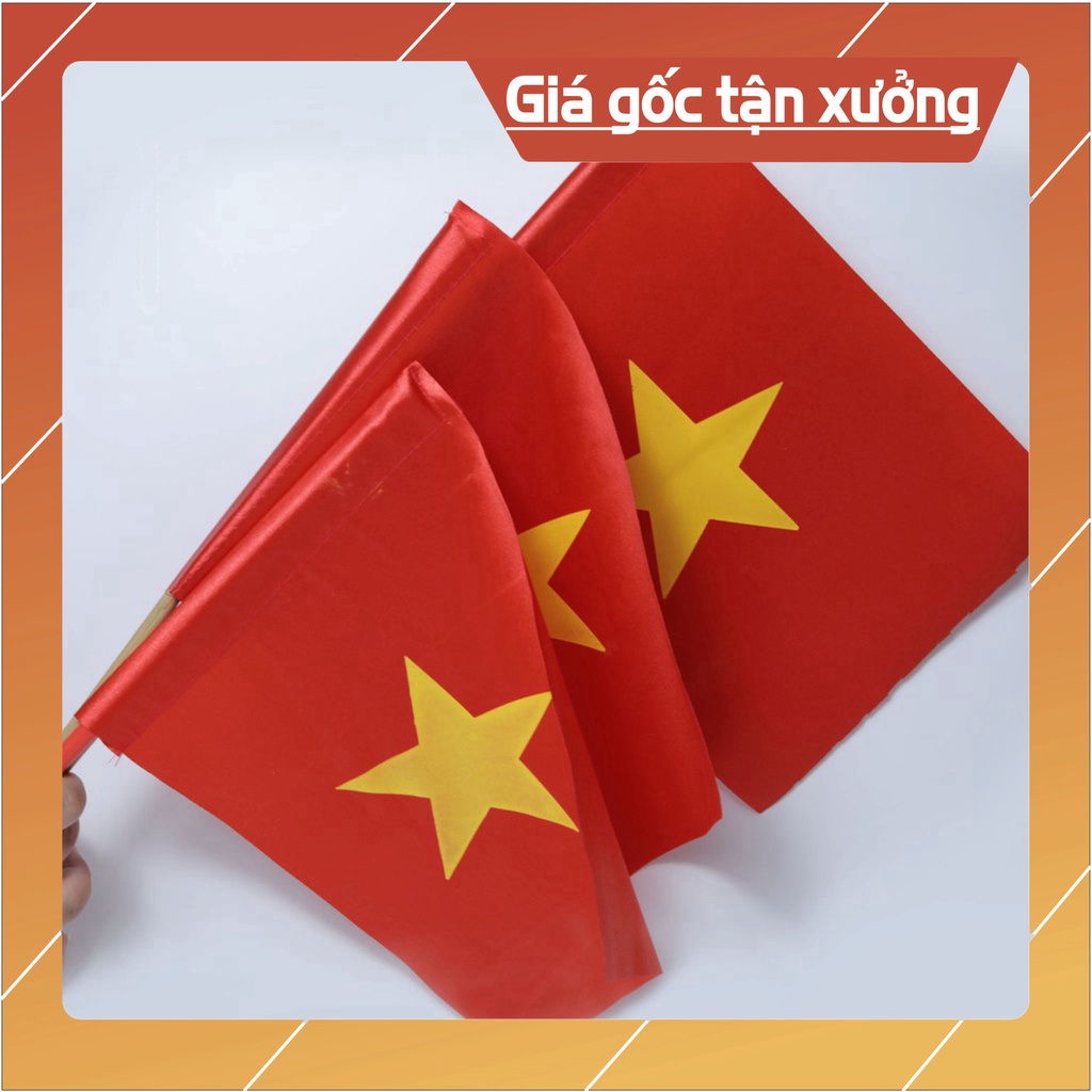Lá cờ đỏ sao vàng cầm tay