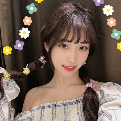 DÂY CỘT TÓC HOA CÚC SIÊU XINH -COMBO 03