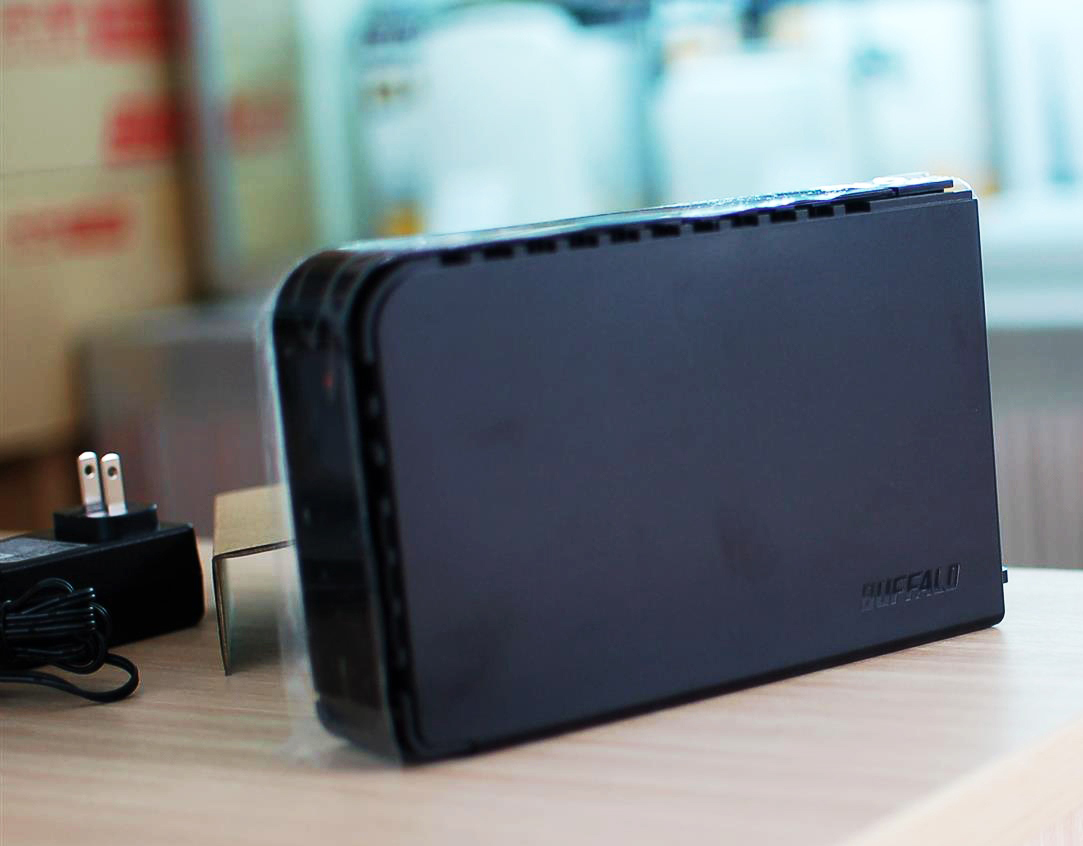 Box HDD BUFFALO PC 3.5 USB 2.0 (Hỗ trợ tới 4TB)