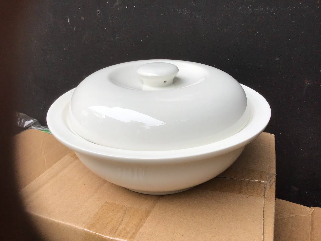 Thố sứ cao cấp Minh Châu 22cm