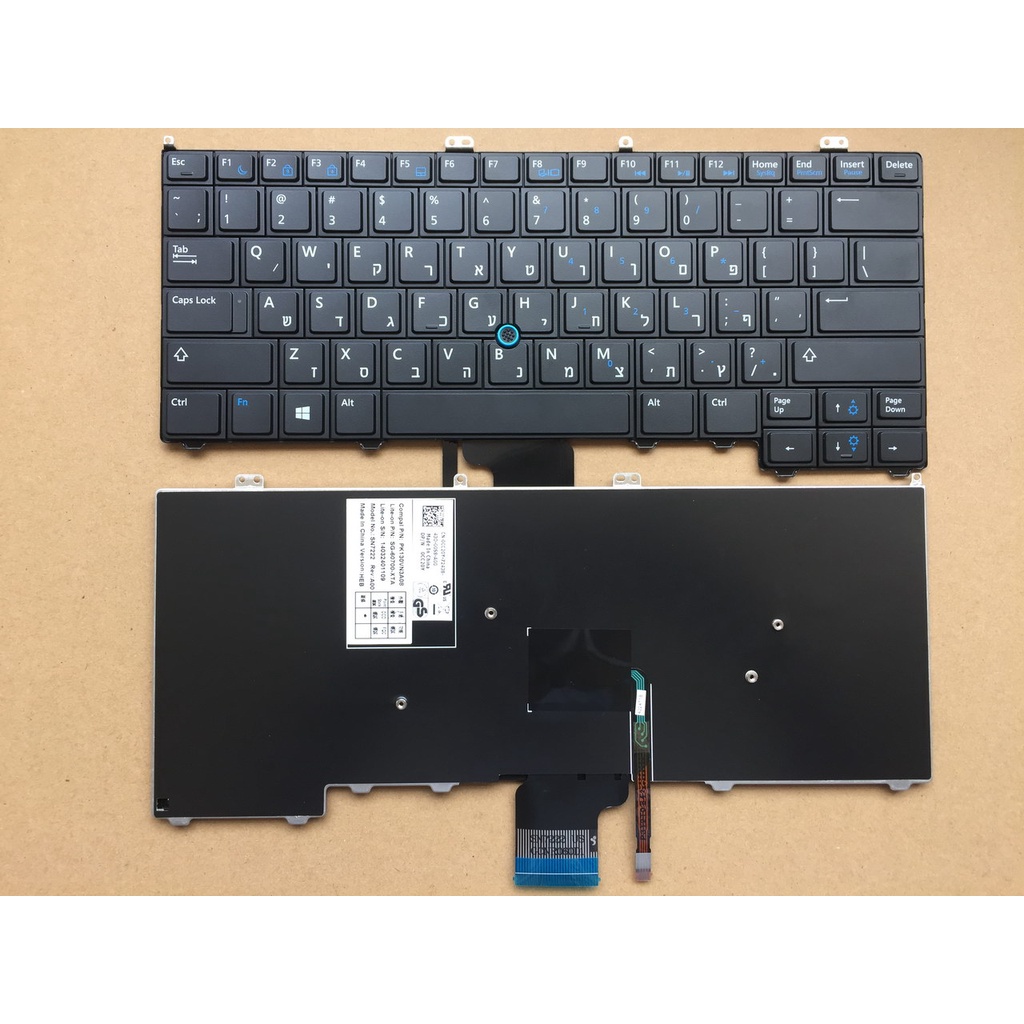 Bàn Phím Laptop Dell Latitude E7000 E7240, E7440, E7420