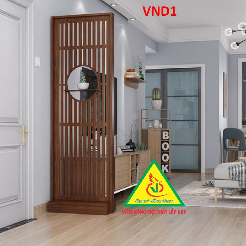 Vách ngăn tủ kệ VND1- Nội thất lắp ráp