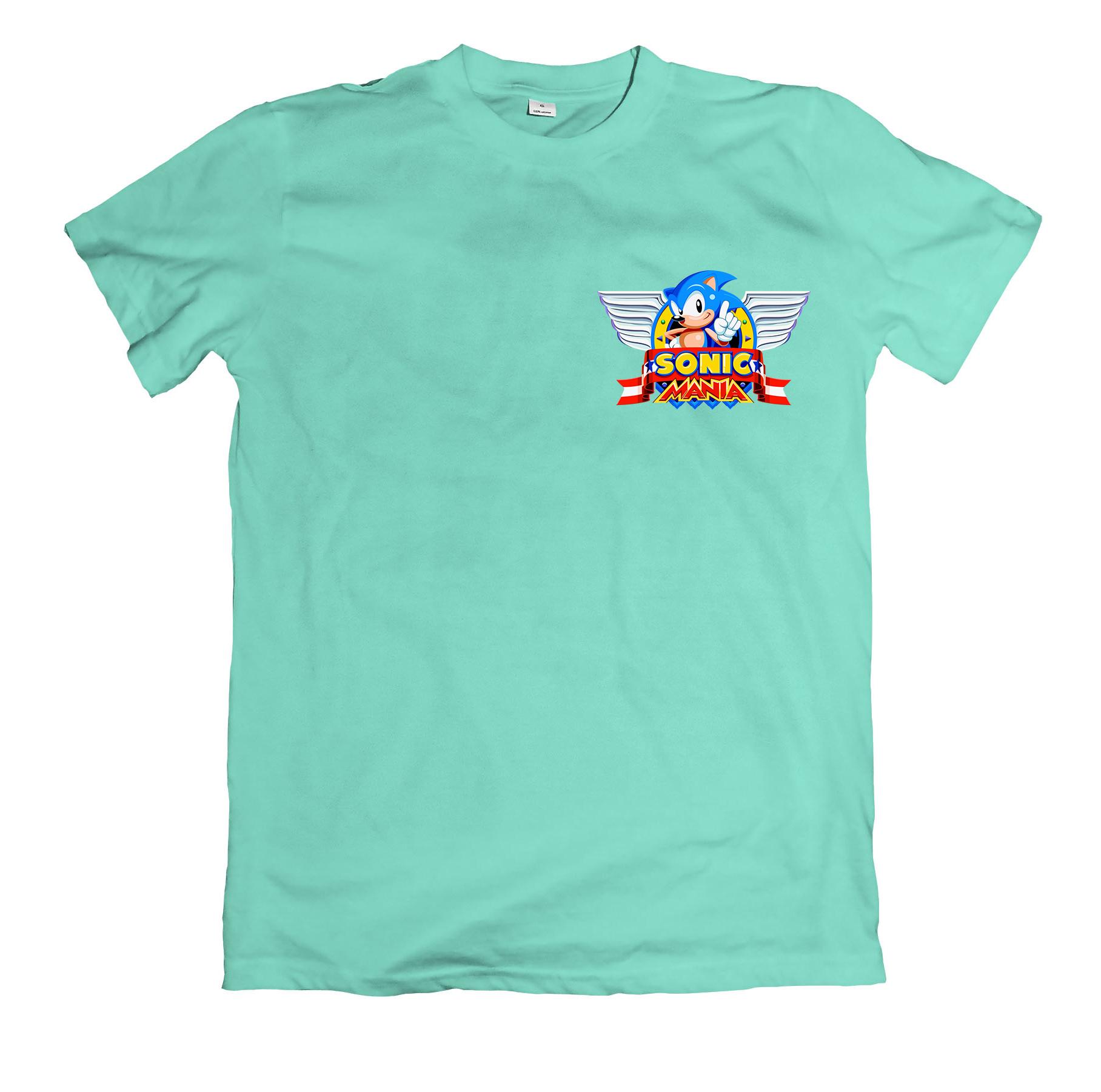 Áo thun in hình logo nhím sonic siêu đẹp