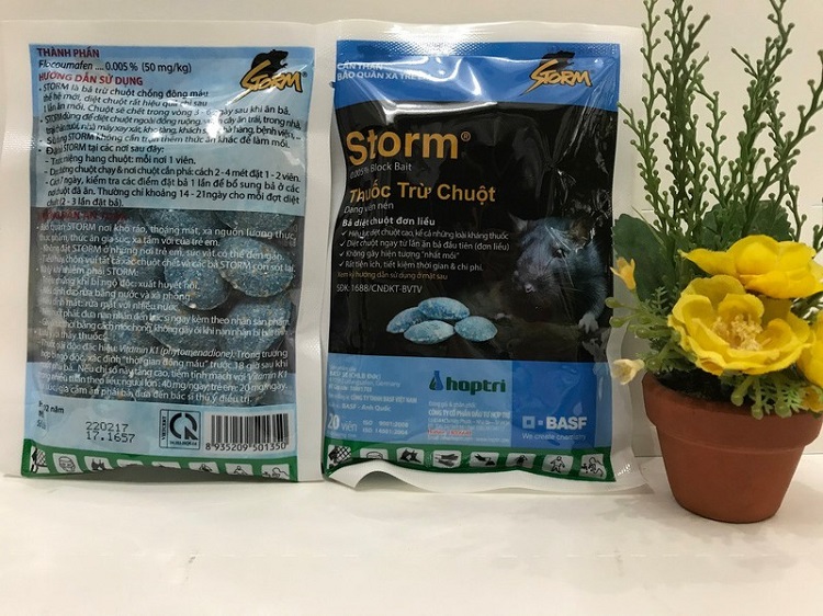 Thuốc diệt chuột DẠNG LÚA MẠNH HƠN Storm