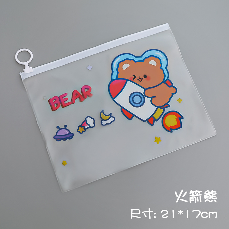Túi đựng bút A5 Cô bé phi hành gia
