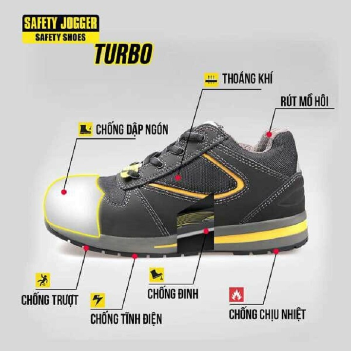 Giày Bảo Hộ Safety Jogger Turbo