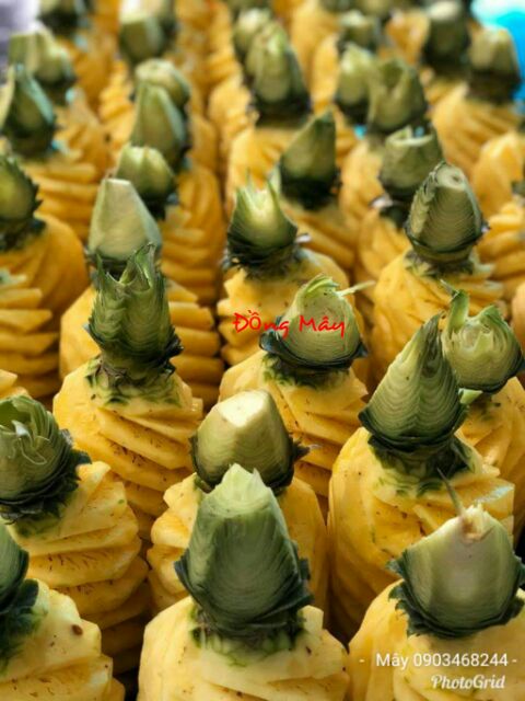 Mứt Dứa Bánh Dứa Sên Sẵn 2Kg (Tặng Ct Kinh Doanh)