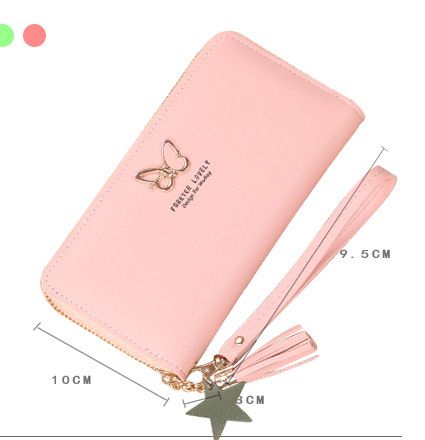 [Hcm]Ví Dài Đựng Thẻ Forever Young Hình Bướm Dễ Thương V340