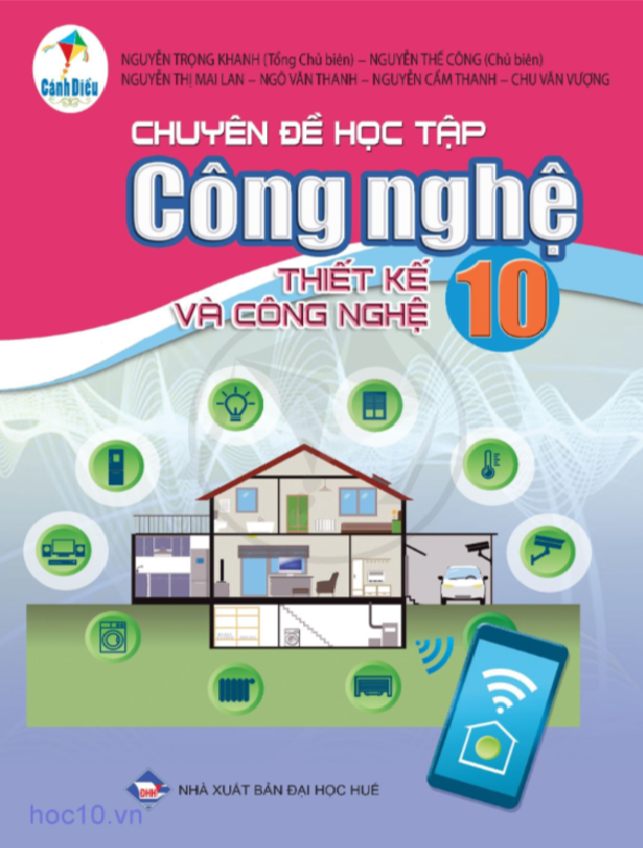 Chuyên đề Thiết Kế và Công Nghệ lớp 10- canh dieu