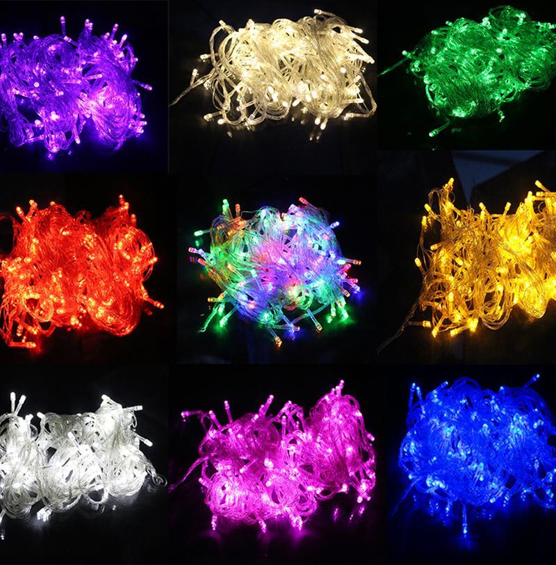 Dây đèn led KHÔNG CHỚP, dây led Noel nhiều màu - Điện Việt