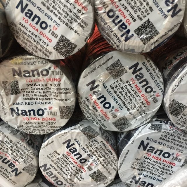 Băng dính Nano điện 10y - hàng xịn ( cây 10 cuộn)