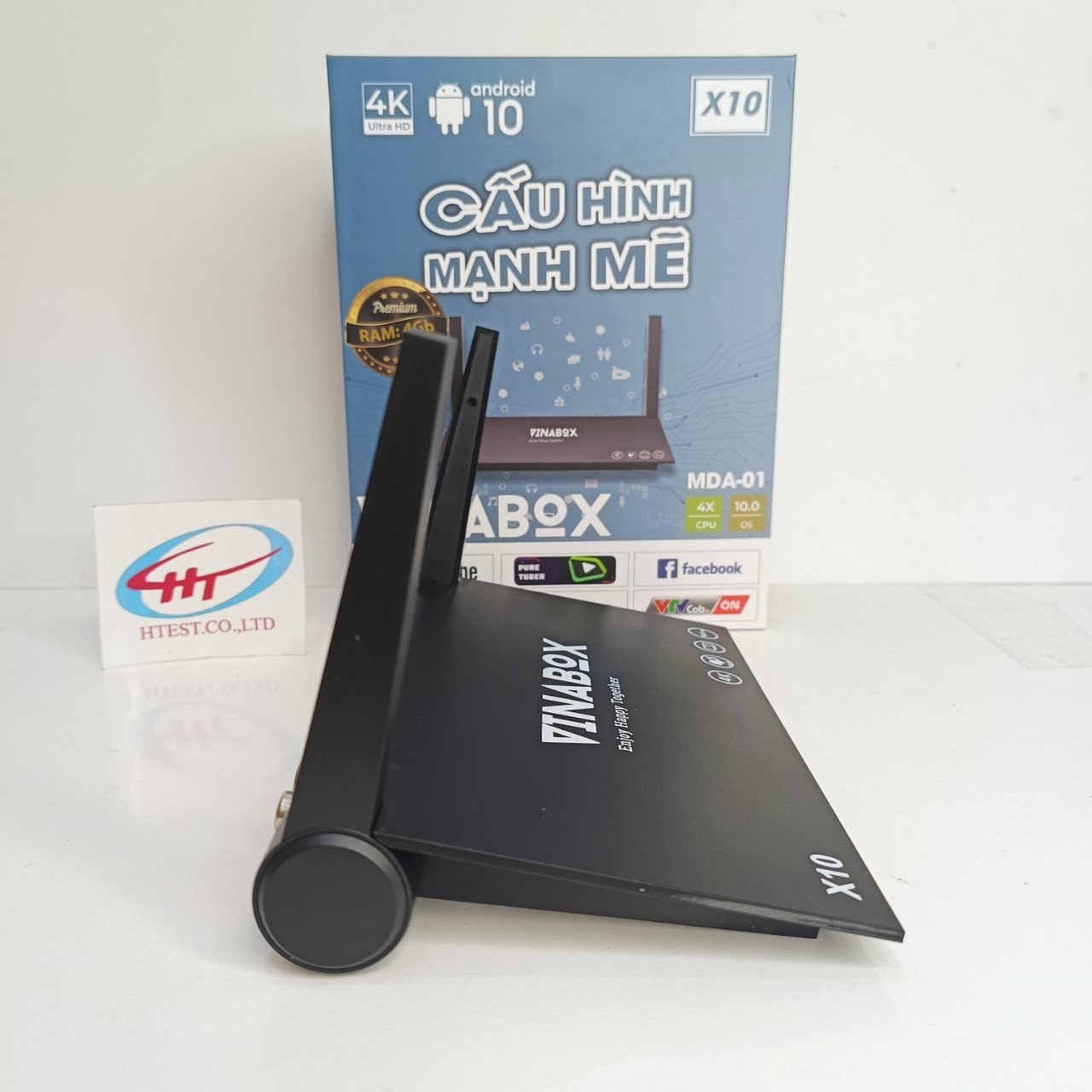 ANDROID TV VINABOX X10, RAM 2G 4GB ROM 16GB-3GB, ANDROID 10.0
