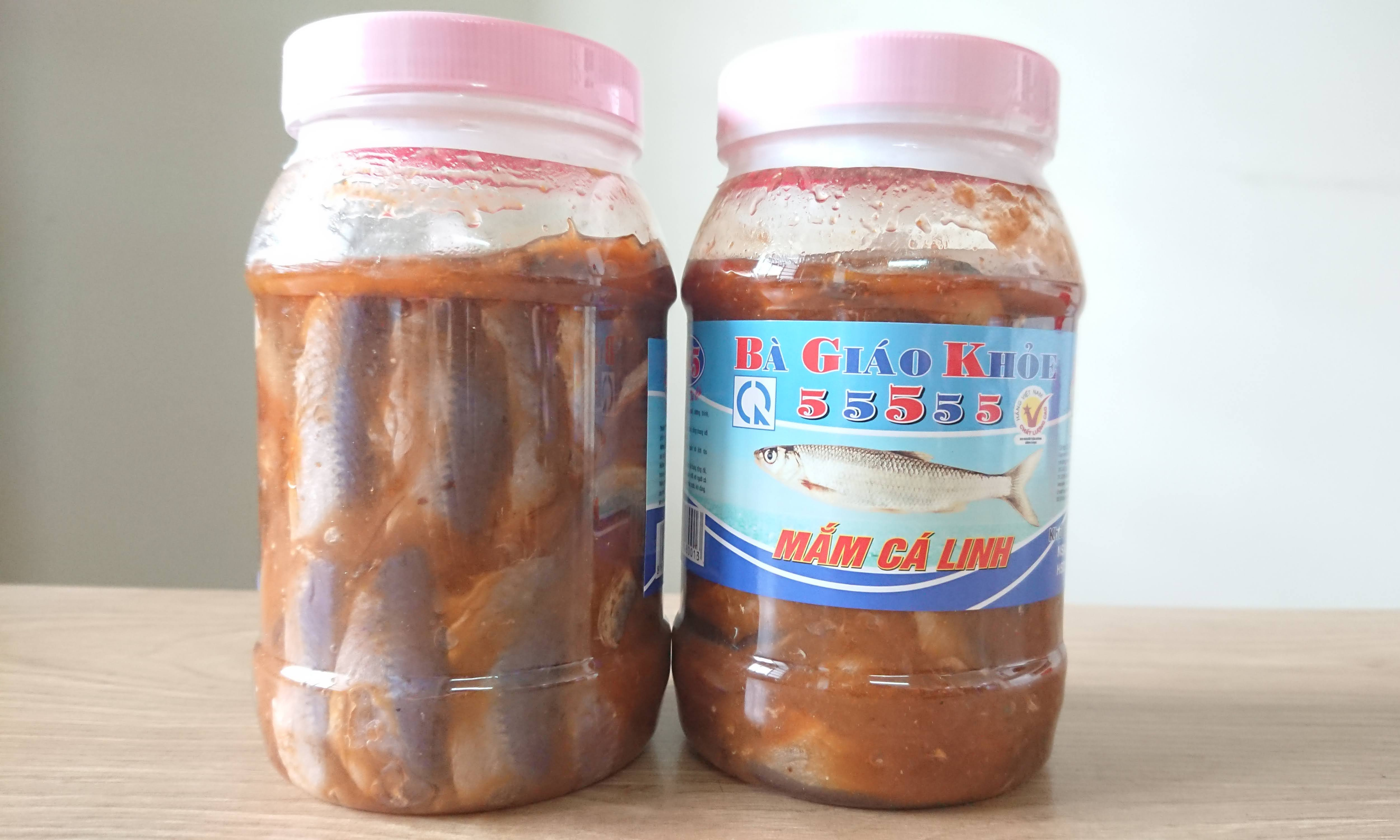 Mắm cá linh Bà Giáo Khỏe 55555 hũ 500gr - Châu Đốc