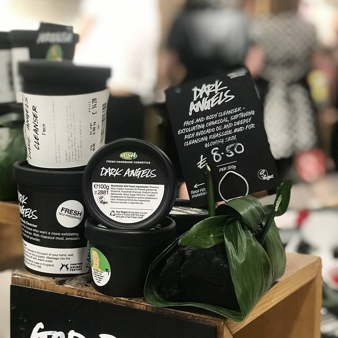 [HCM]Bột rửa mặt LUSH  - Dark Angels Fresh Cleanser