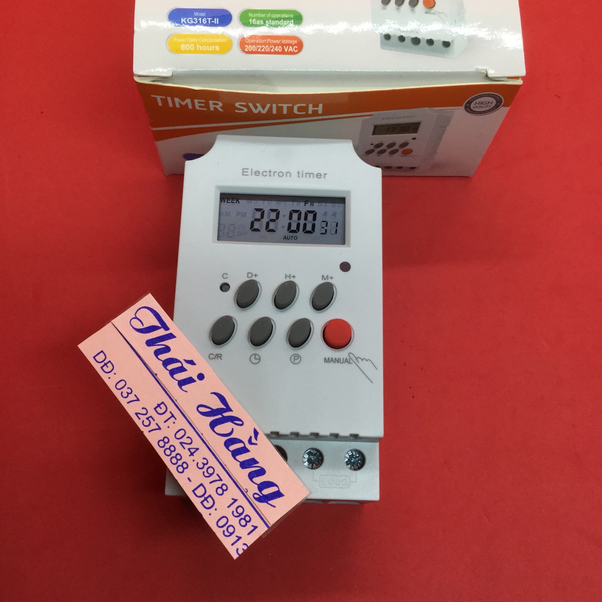 Công tắc hẹn giờ thông minh KG316