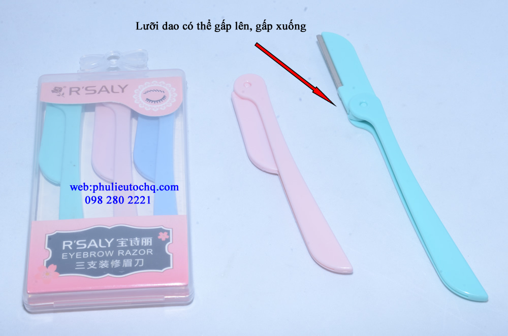 Bộ 3 dao cạo chân mày