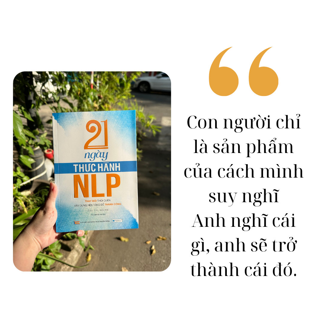 Sách 21 Ngày thực hành NLP (TB) Thay đổi thói quen xây dựng nền tảng thành công TINHHOABOOKS