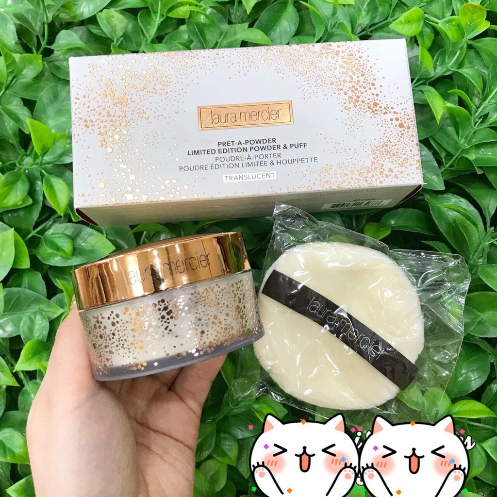 Phấn Phủ Bột Siêu Mịn Không Màu Laura Mercier Translucent Loose Setting