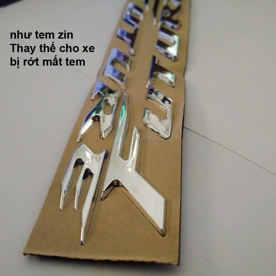 Bộ 2 Tem FUTURE Cho Xe Honda
