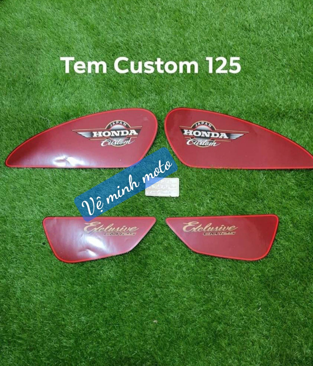 Tem honda custom 125 - bộ tem custom125