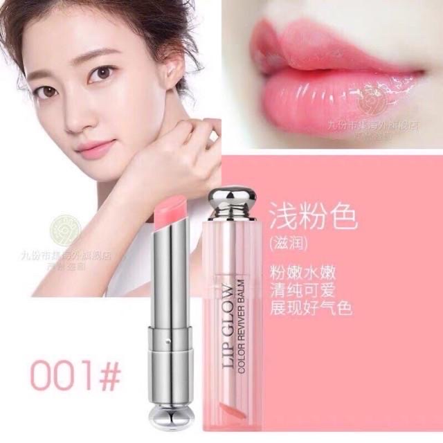 Son dưỡng môi Dior Addict lip glow 001 (fullbox)