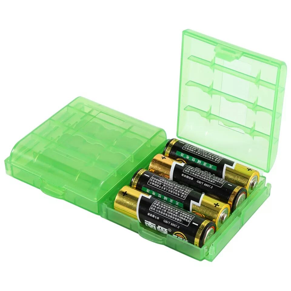 Bộ 6 hộp đựng pin AA và AAA