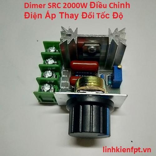 Mạch Điều Chỉnh Hạ Áp 220V Dimer SCR 2000W