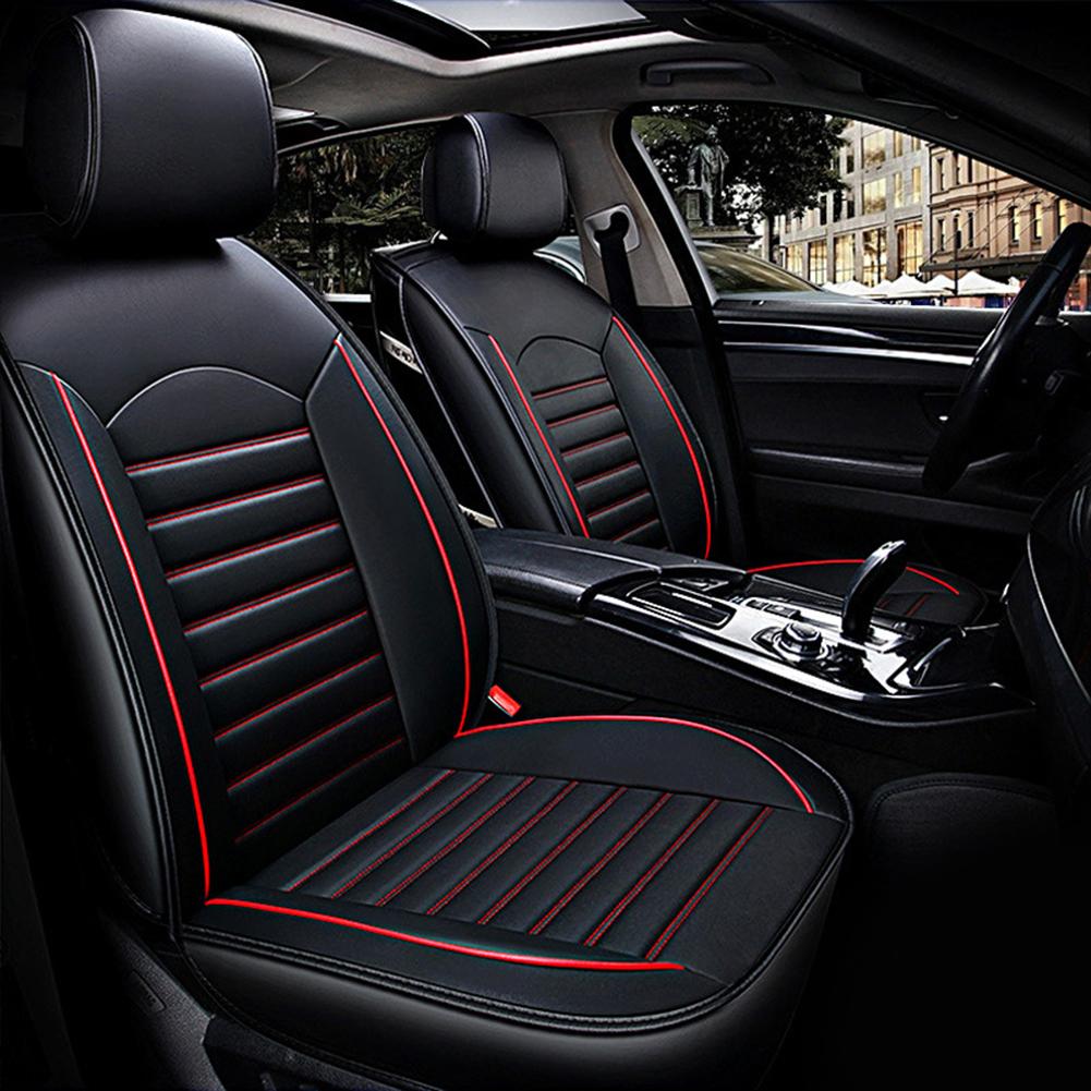 full set black leatherette Car seat covers fit Citroen DS5