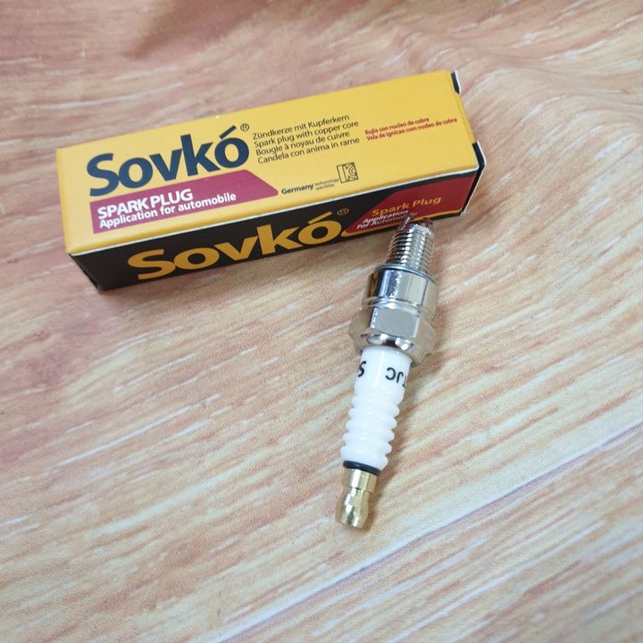 Bugi 3 chấu SOVKO - móc treo đồ INOX 7 màu chất liệu nhôm cứng , bugi chân ngắn cực khỏe