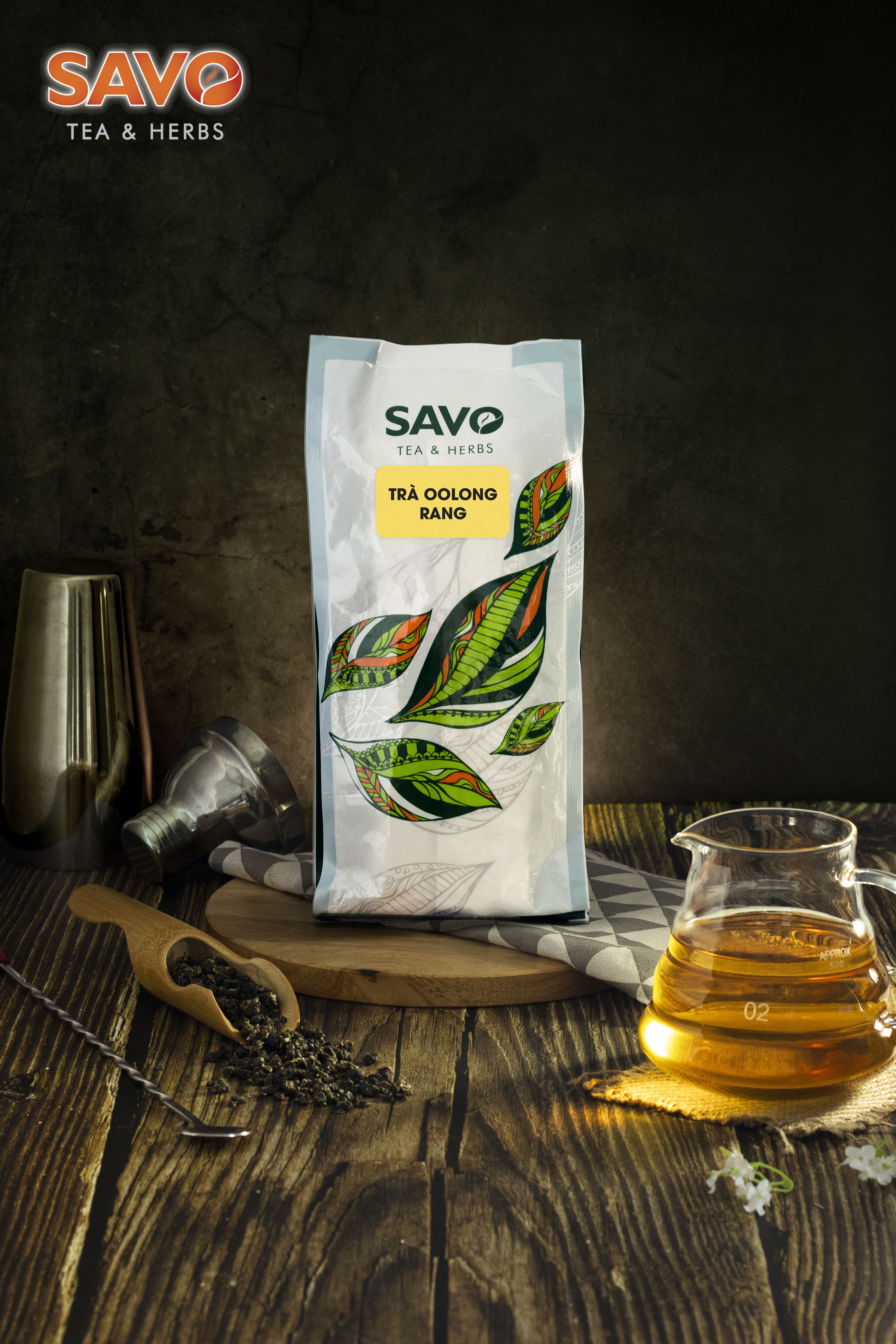 Trà Olong Rang SAVO - Túi 500g