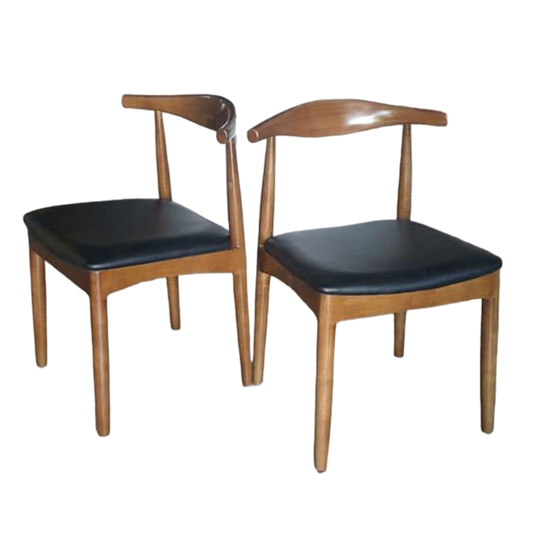 [Freeship] Ghế tựa phòng ăn mặt nệm IBIE Bull gỗ cao su, tùy chọn màu sắc, phong cách hiện đại, hàng loại 1 sơn PU 3 lớp chuẩn xuất khẩu Nhật/Hàn