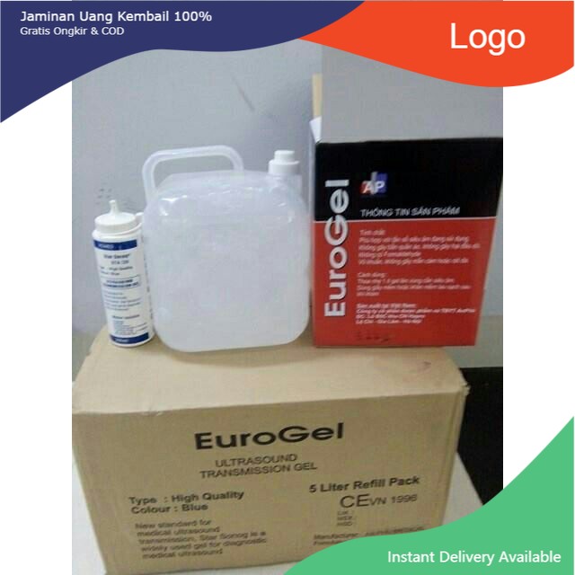 Gel triệt lông EUROGEL TRẮNG 5 LÍT