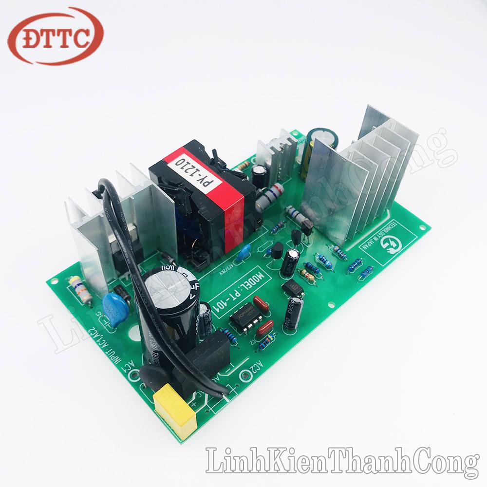 Mạch Sạc Acquy 12V 6A Sạc Acquy 0-80Ah (Mẫu Cải Tiến)