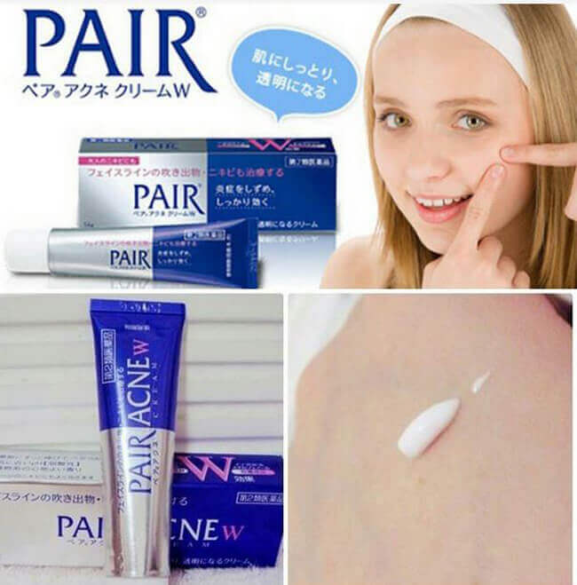 Kem mụn Pair Acne W Cream
