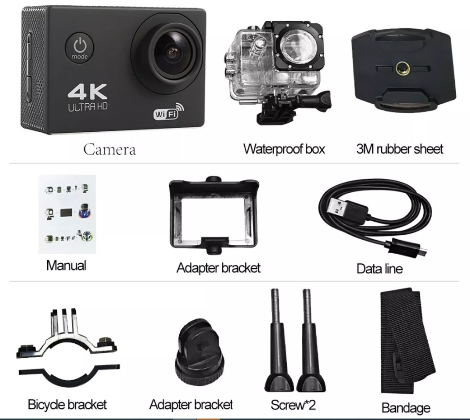 Camera Hành Trình A19 FullBox- Full HD 1080p Camera hành trình 4K wifi A19 giá rẻ, Camera hành trình ô tô A19