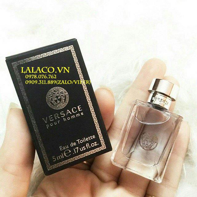 [HCM]Nước hoa Nam Versace Pour Homme 5ml