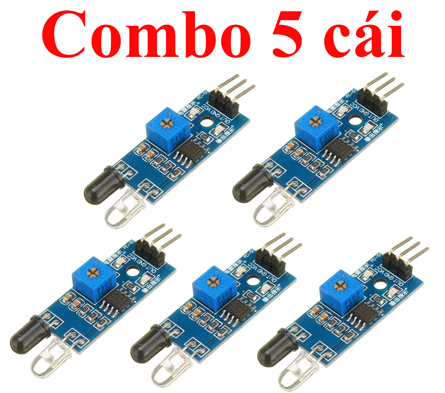 Module Cảm Biến Vật Cản Hồng Ngoại - LM393