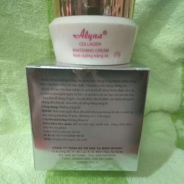 Kem Alyna Collagen dưỡng da 25g