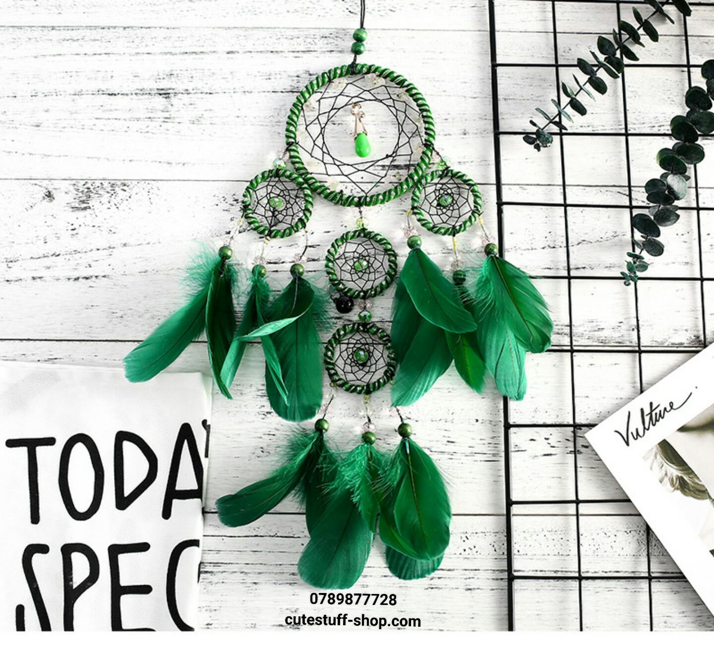 [HCM]Dreamcatcher Lưới Bắt Giấc Mơ Ngọc Lục (Tặng kèm hộp)
