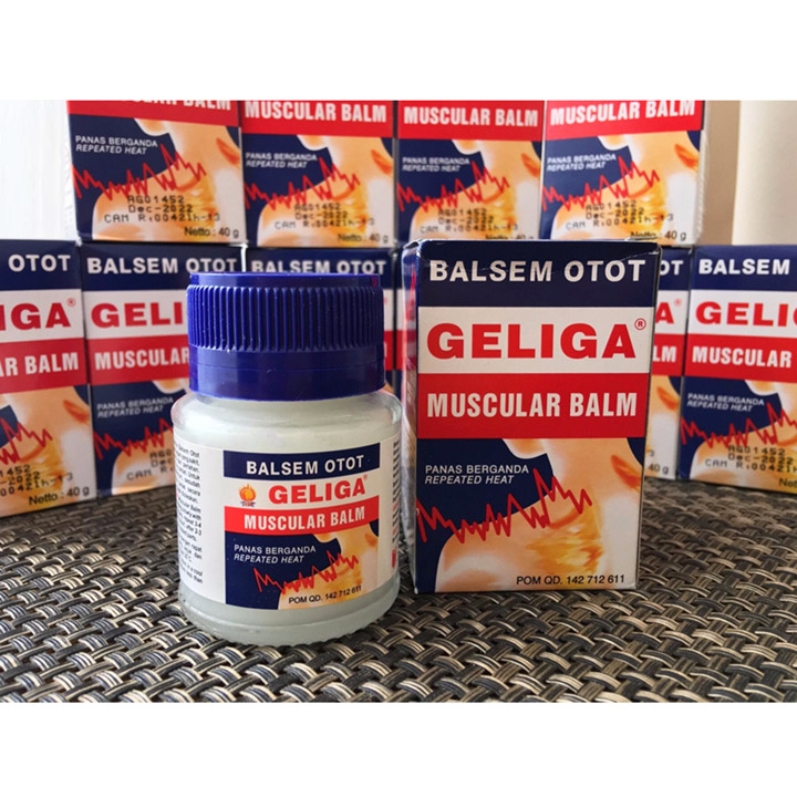 Dầu cù là lửa geliga muscular balm indonesia 40gr