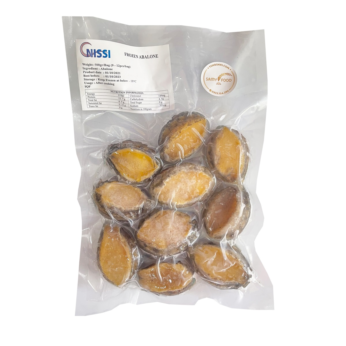 [Tokbokki Store] [HCM SHIP 2H] Bào Ngư Nhập Khẩu Hàn Quốc Gói 500g