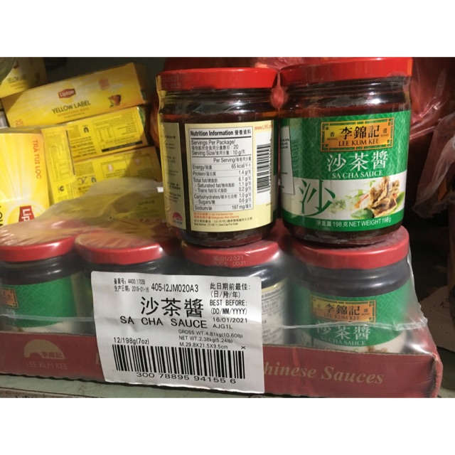 Sốt sacha lee kum kee 198g