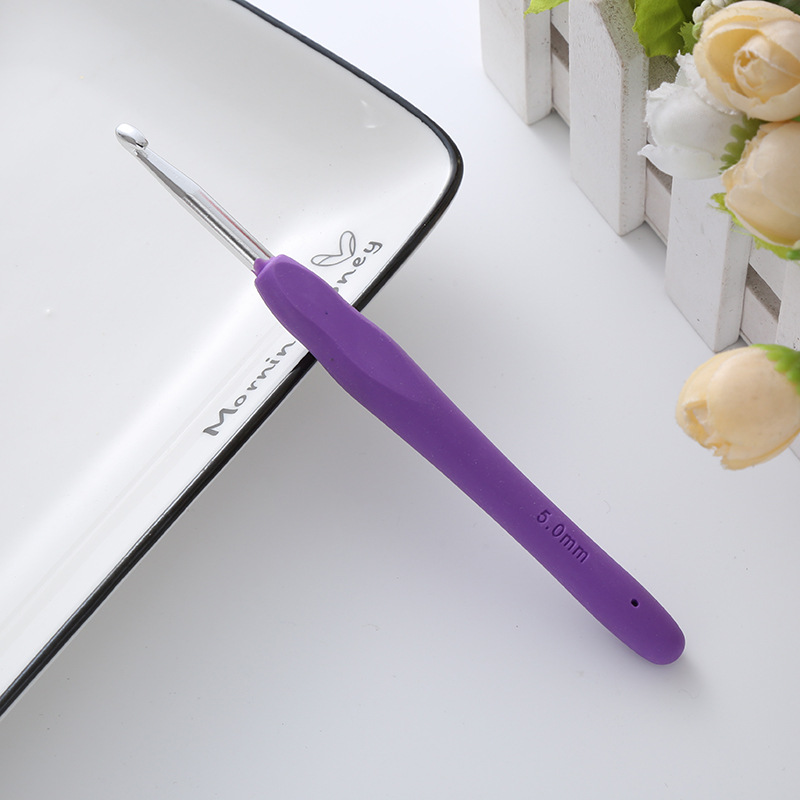 Kim móc len cao cấp nhiều kích thước từ 2mm - 10mm dành cho người mới học , bộ dụng cụ len sợi đan móc chuyên dụng dễ sử dụng
