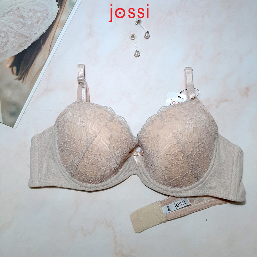 Áo lót ren mút mỏng cúp xéo - Jossi 9018