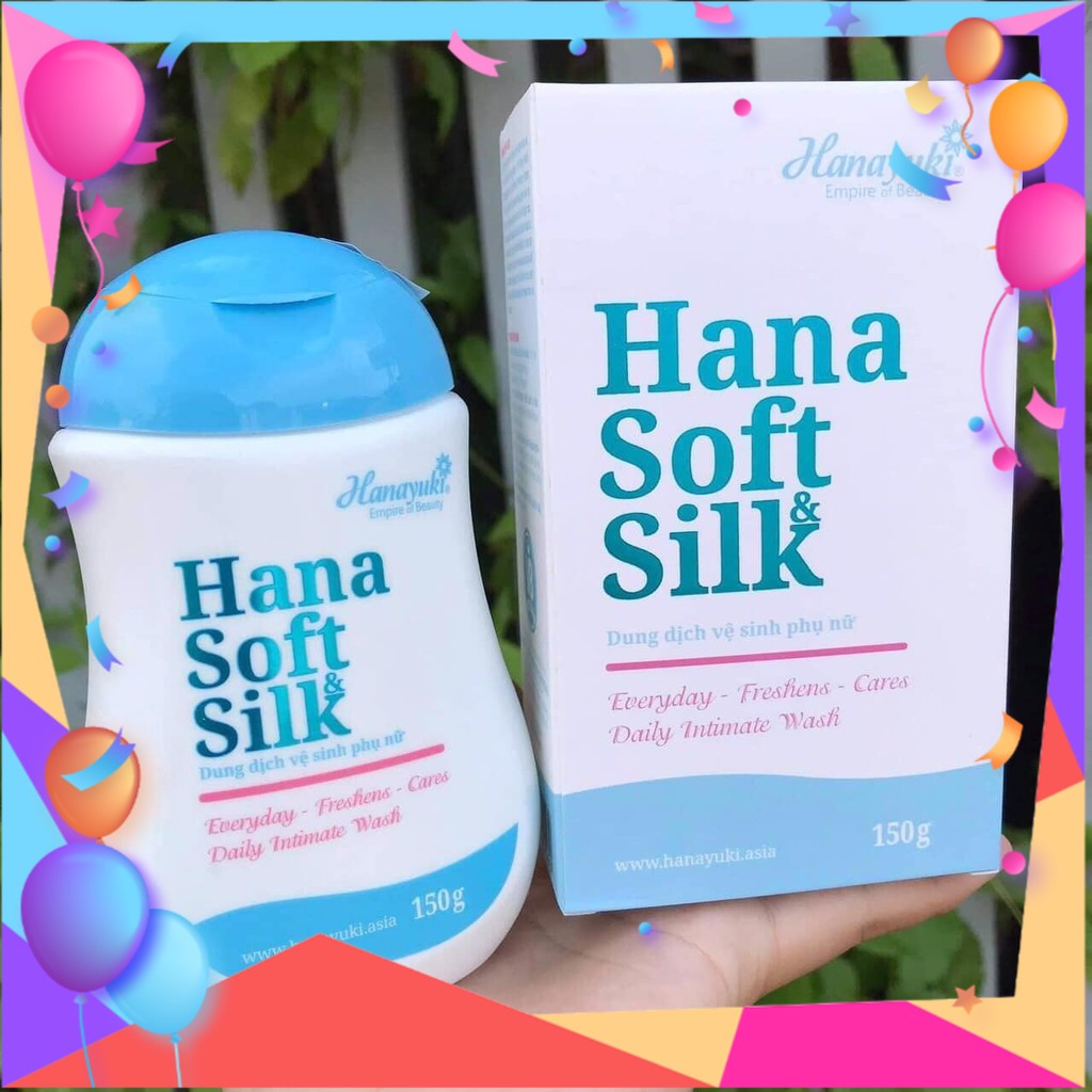 [CHÍNH HÃNG] Dung Dịch Vệ Sinh Phụ Nữ Hana Soft Silk - Hanayuki