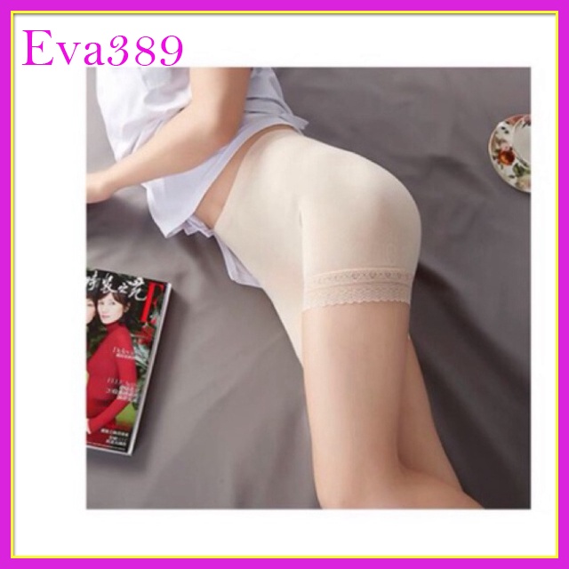 Quần mặc váy cotton pha ren xinh yêu