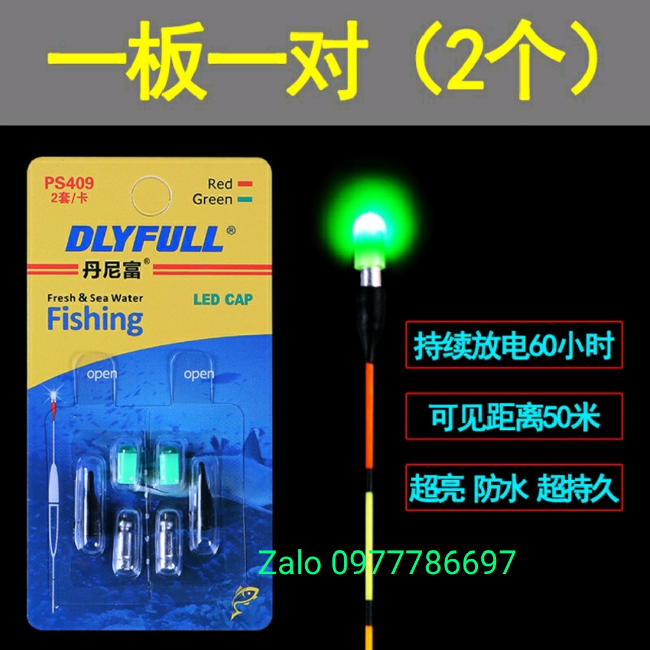 đèn led cắm đầu phao câu đêm