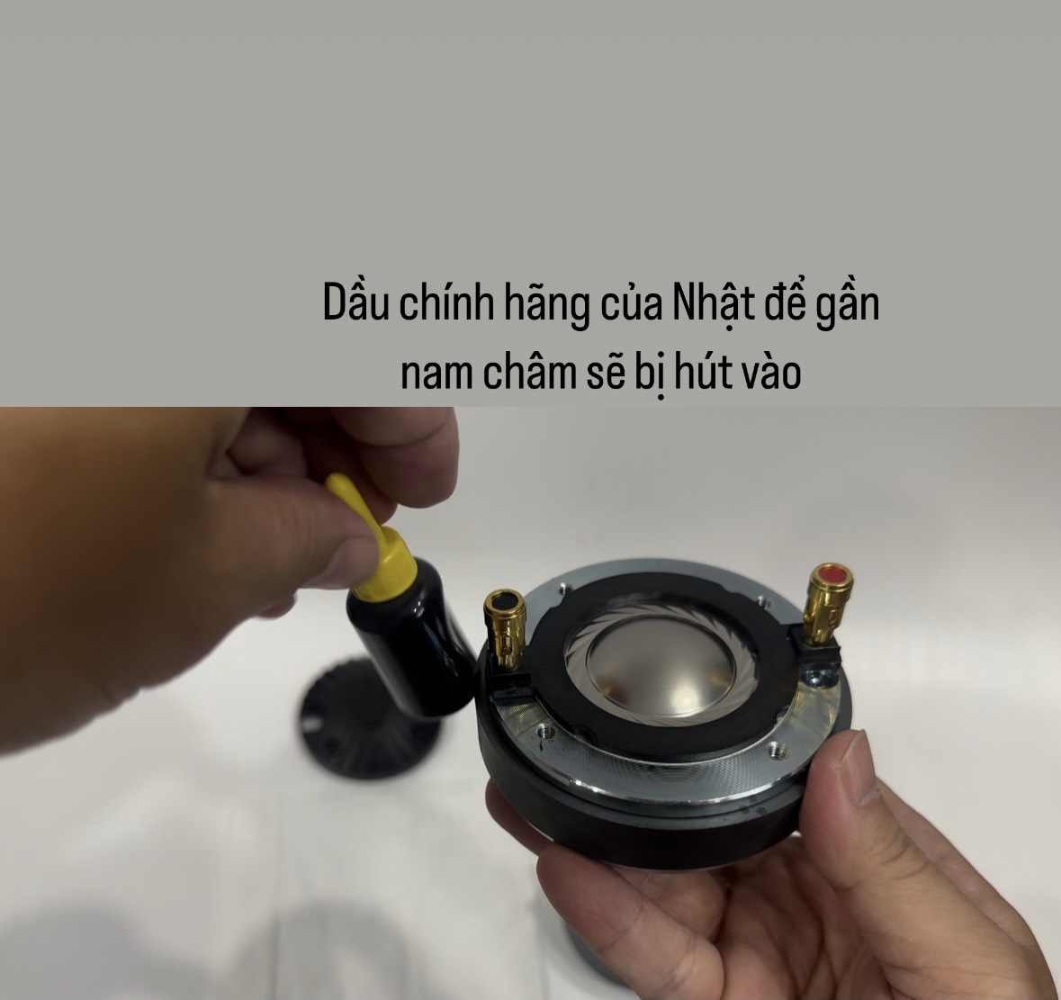 Dầu làm mát coil loa của Nhật